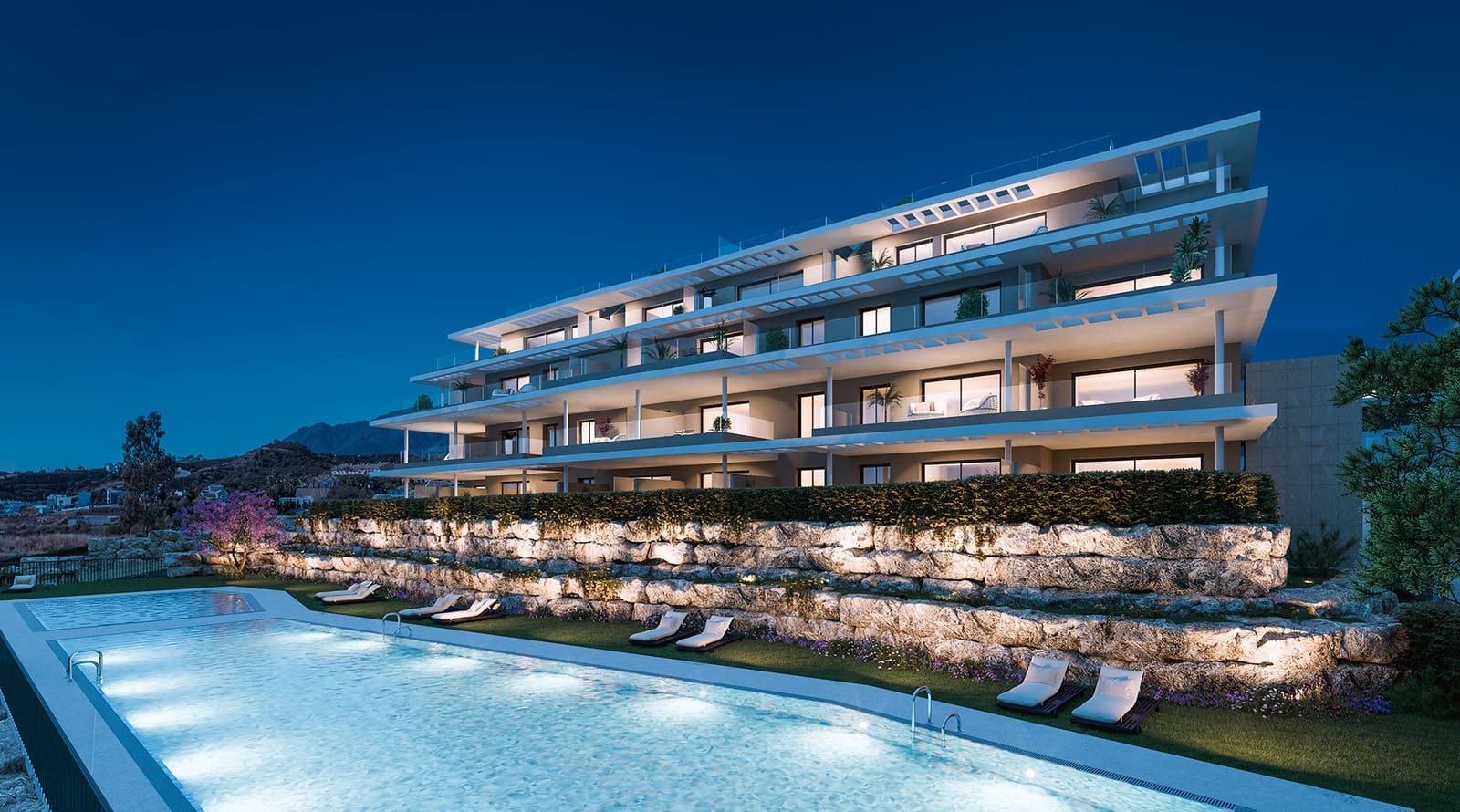 Apartamento de 3 habitaciones en New Golden Mile en venta con piscina garaje - 514.000 € (Ref: 8878287)