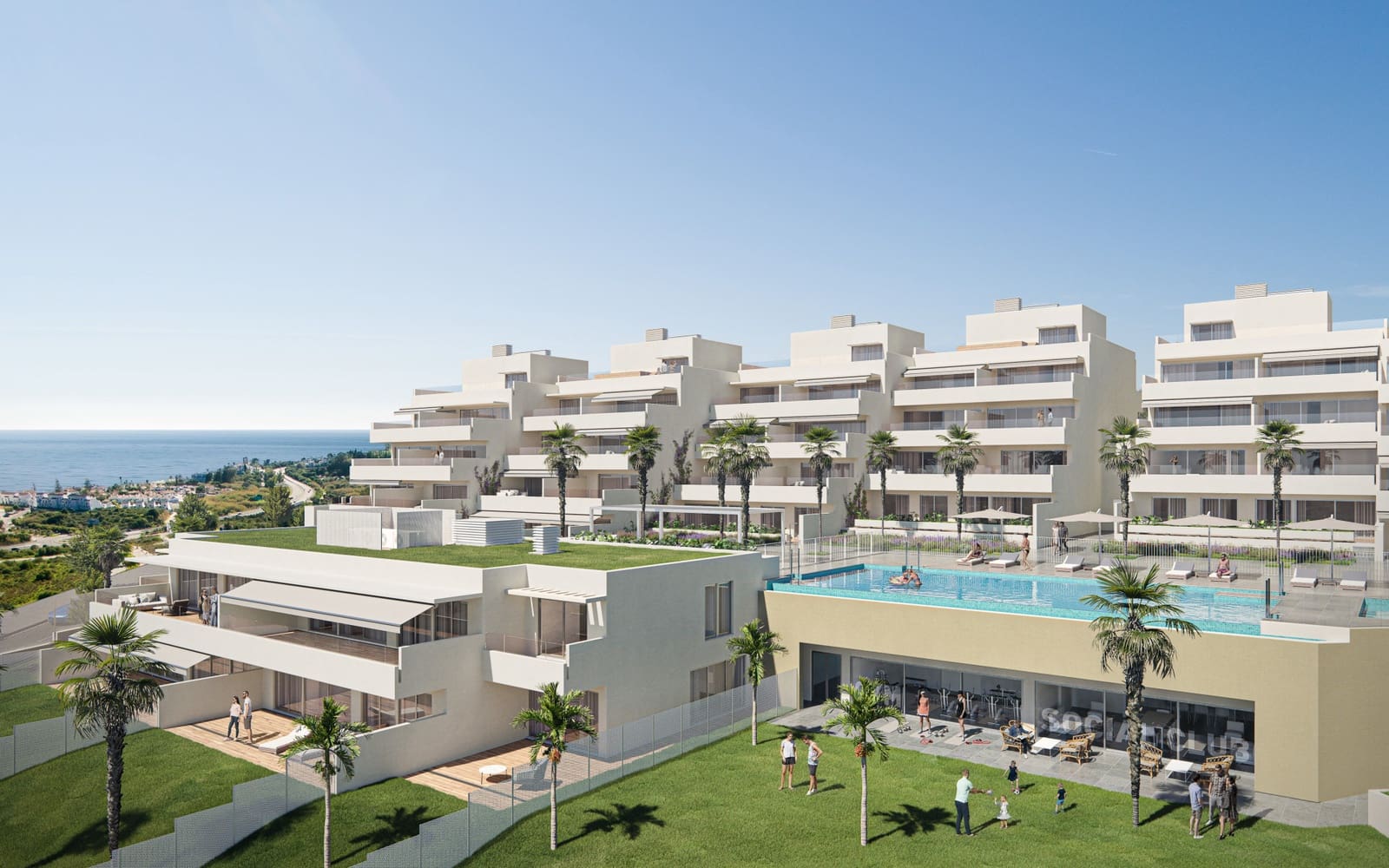 2 makuuhuone Huoneisto myytävänä paikassa Estepona mukana uima-altaan 
autotalli - 511 000 € (Ref: 9570431)