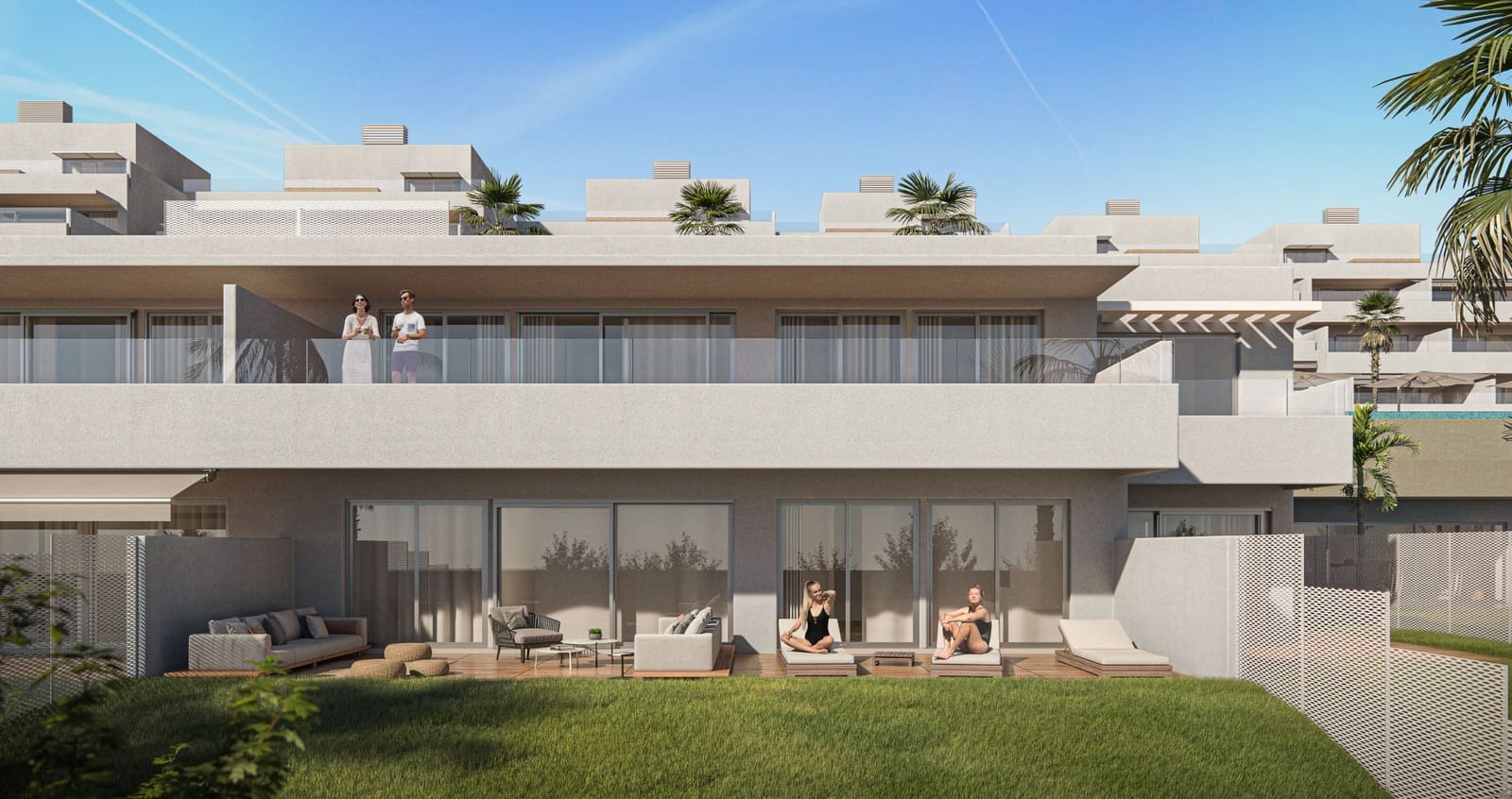 2 makuuhuone Huoneisto myytävänä paikassa Estepona mukana uima-altaan 
autotalli - 511 000 € (Ref: 9570431)
