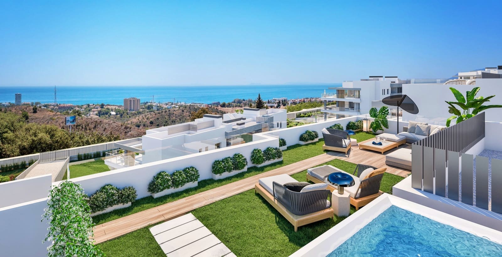 2 Zimmer Apartment zu verkaufen in Marbella mit Pool Garage - 575.000 € (Ref: 9833042)