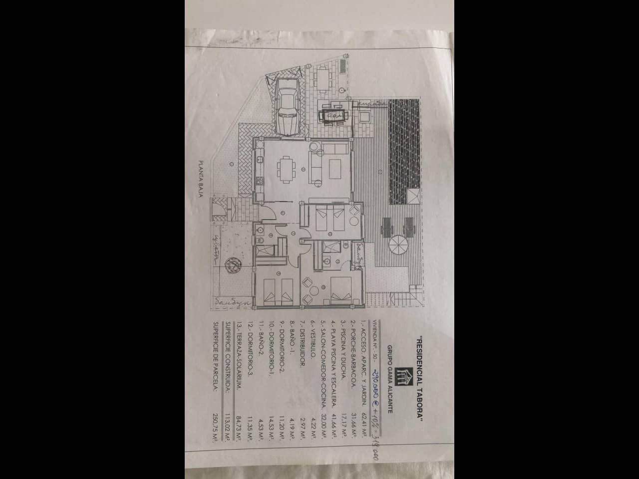 3 slaapkamer Villa te koop in Cabo Roig met zwembad garage - € 450.000 (Ref: 10006052)