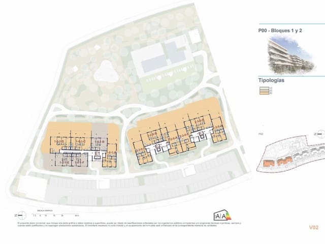 3 sypialnia Apartament na sprzedaż w Dénia z basenem garażem - 450 000 € (Ref: 10078677)