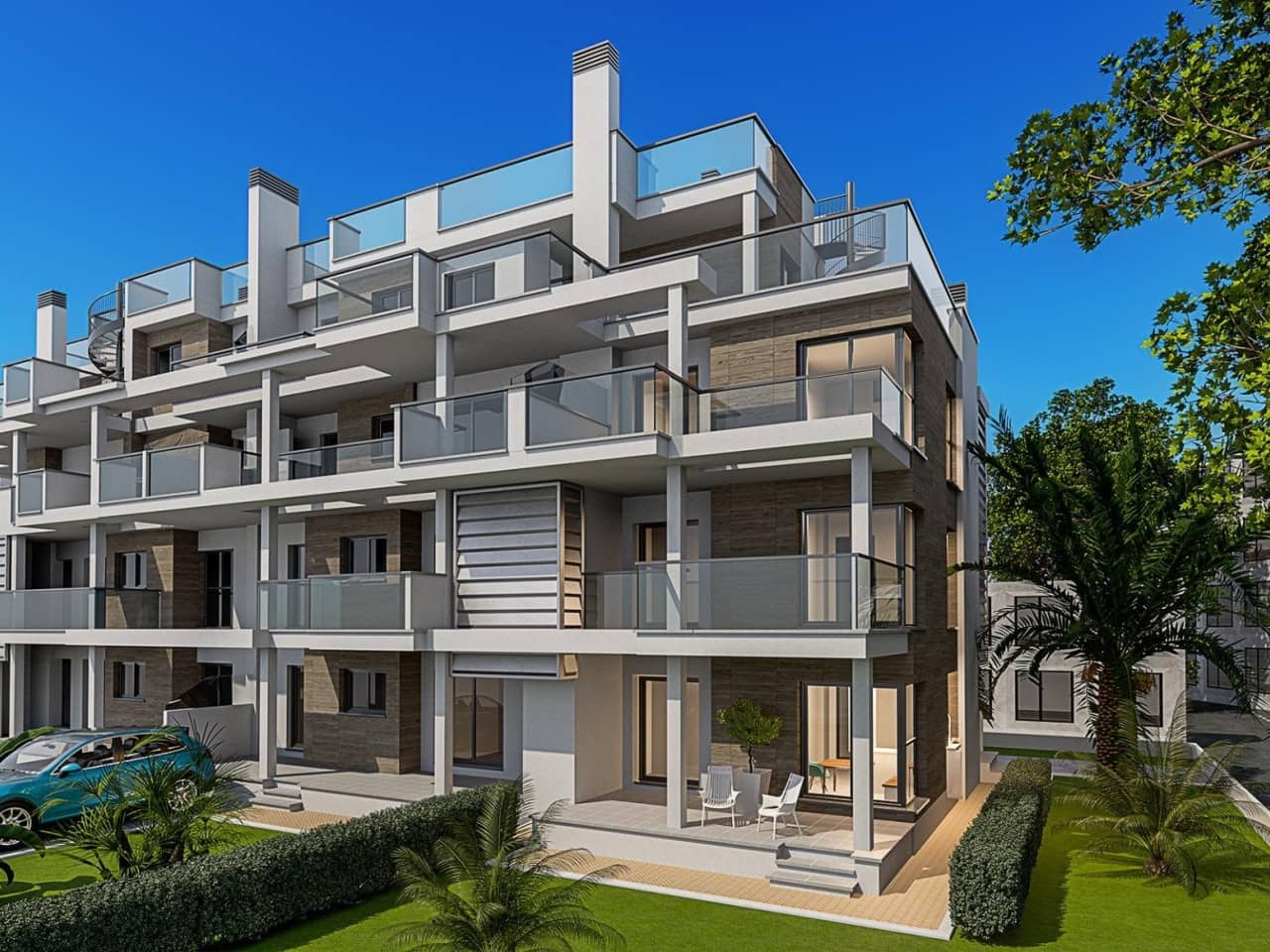 3 sypialnia Apartament na sprzedaż w Denia z basenem garażem - 489 000 € (Ref: 10078681)