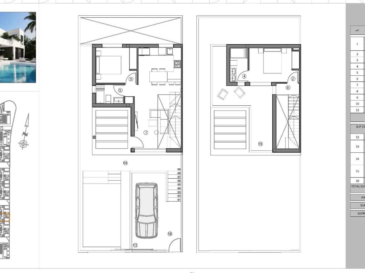 3 sovrum Villa till salu i Finestrat med pool garage - 578 500 € (Ref: 10118096)
