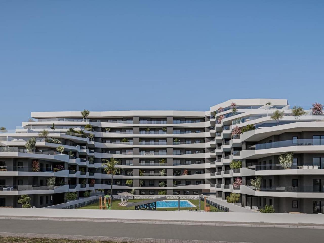 2 slaapkamer Appartement te koop in San Miguel de Salinas met zwembad garage - € 219.900 (Ref: 10130395)