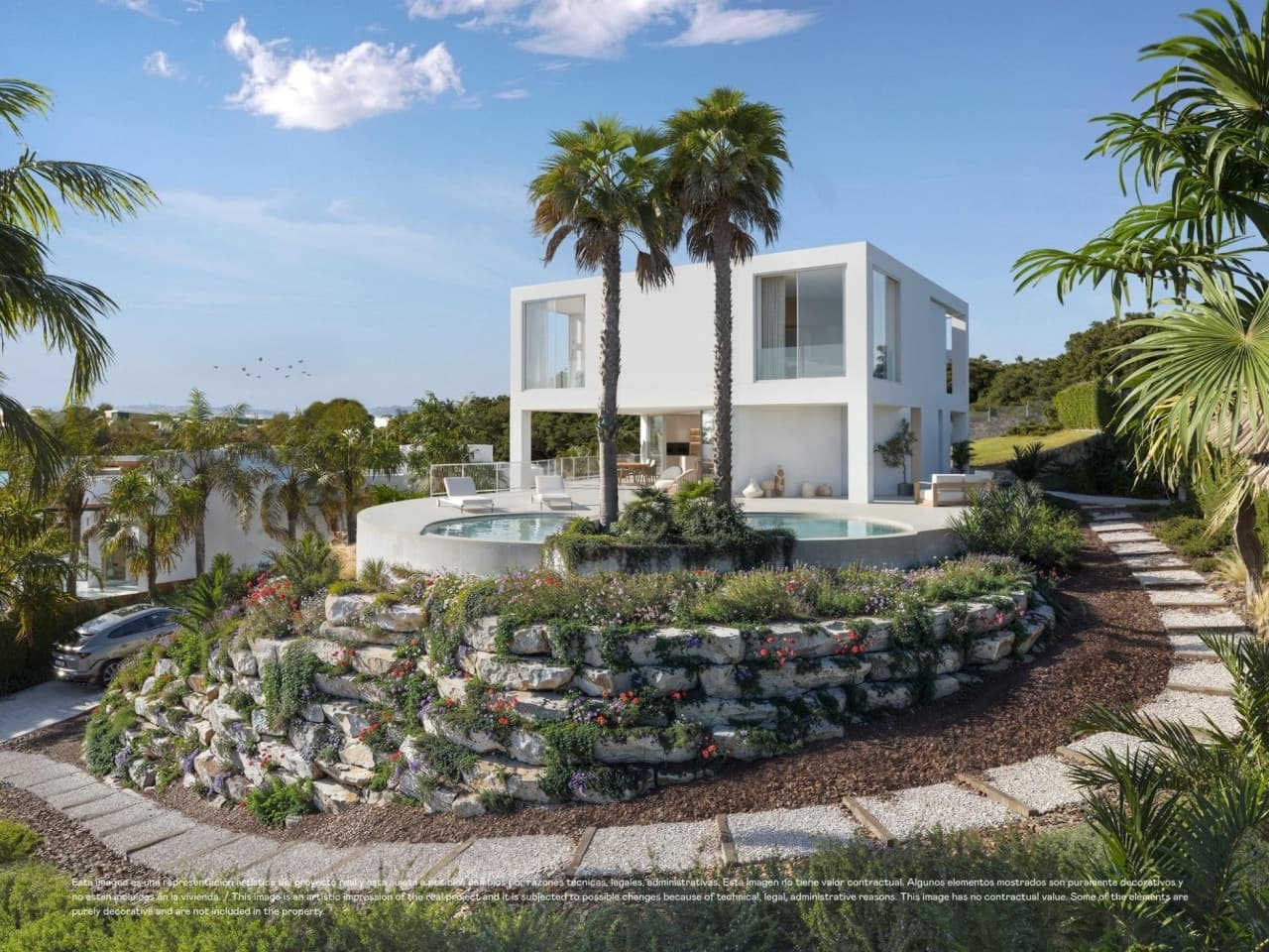 3 sypialnia Willa na sprzedaż w Las Colinas Golf z basenem garażem - 2 490 000 € (Ref: 10132919)