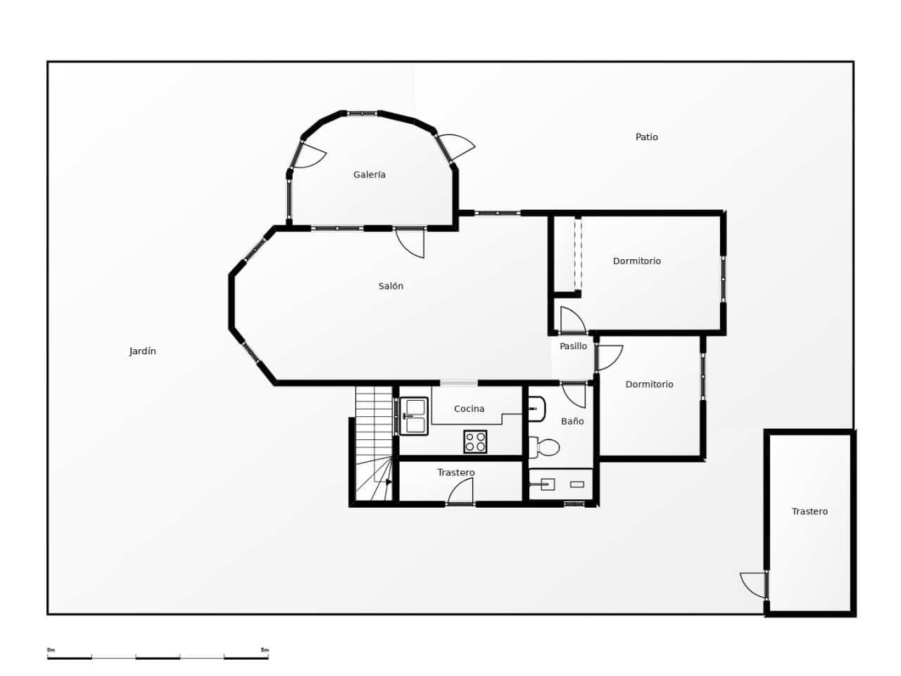 2 soveværelse Villa til salg i La Florida med garage - € 220.000 (Ref: 10147936)