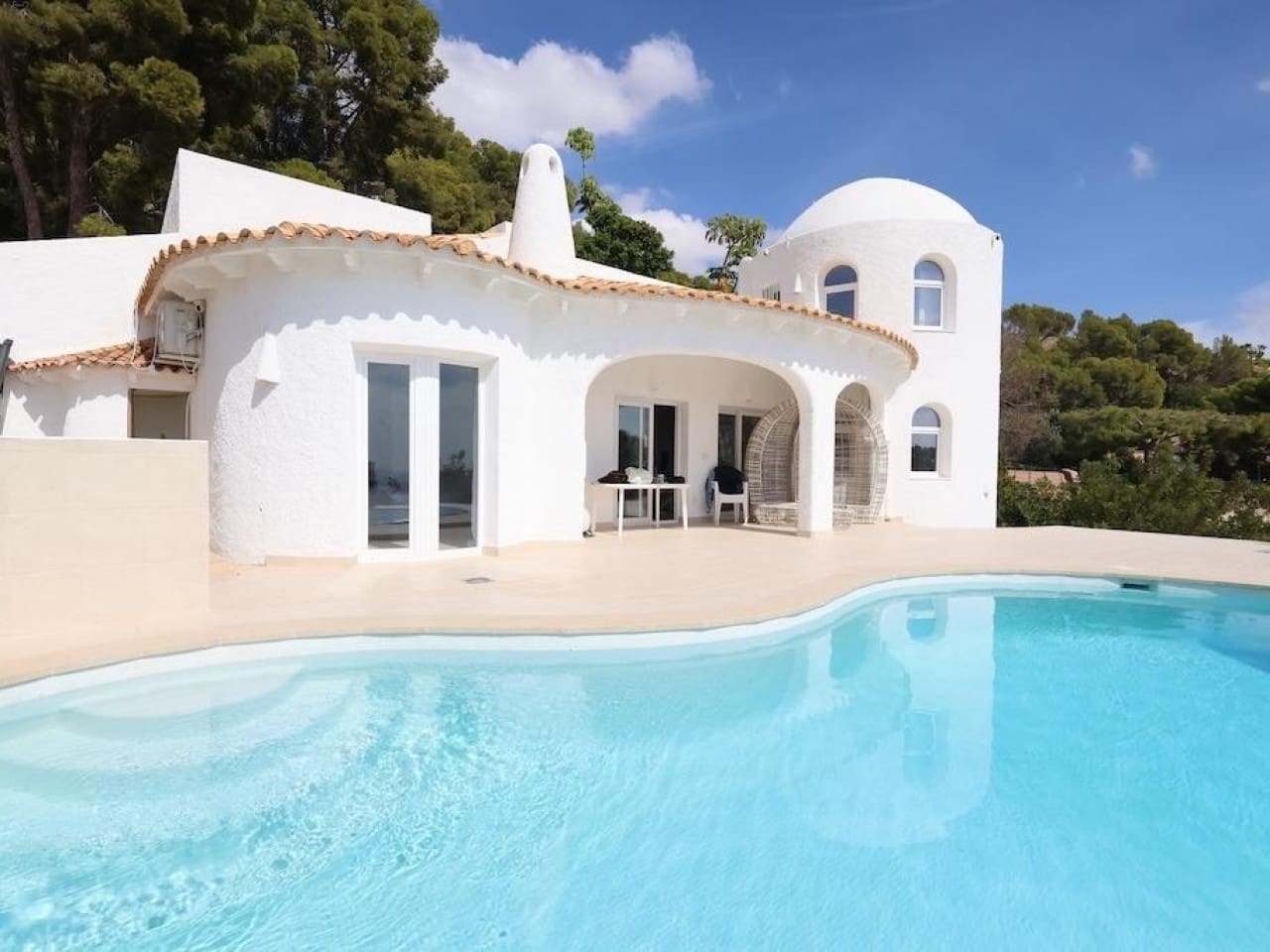 3 soverom Villa til salgs i Altea la Vella med svømmebasseng garasje - € 1 150 000 (Ref: 10158097)
