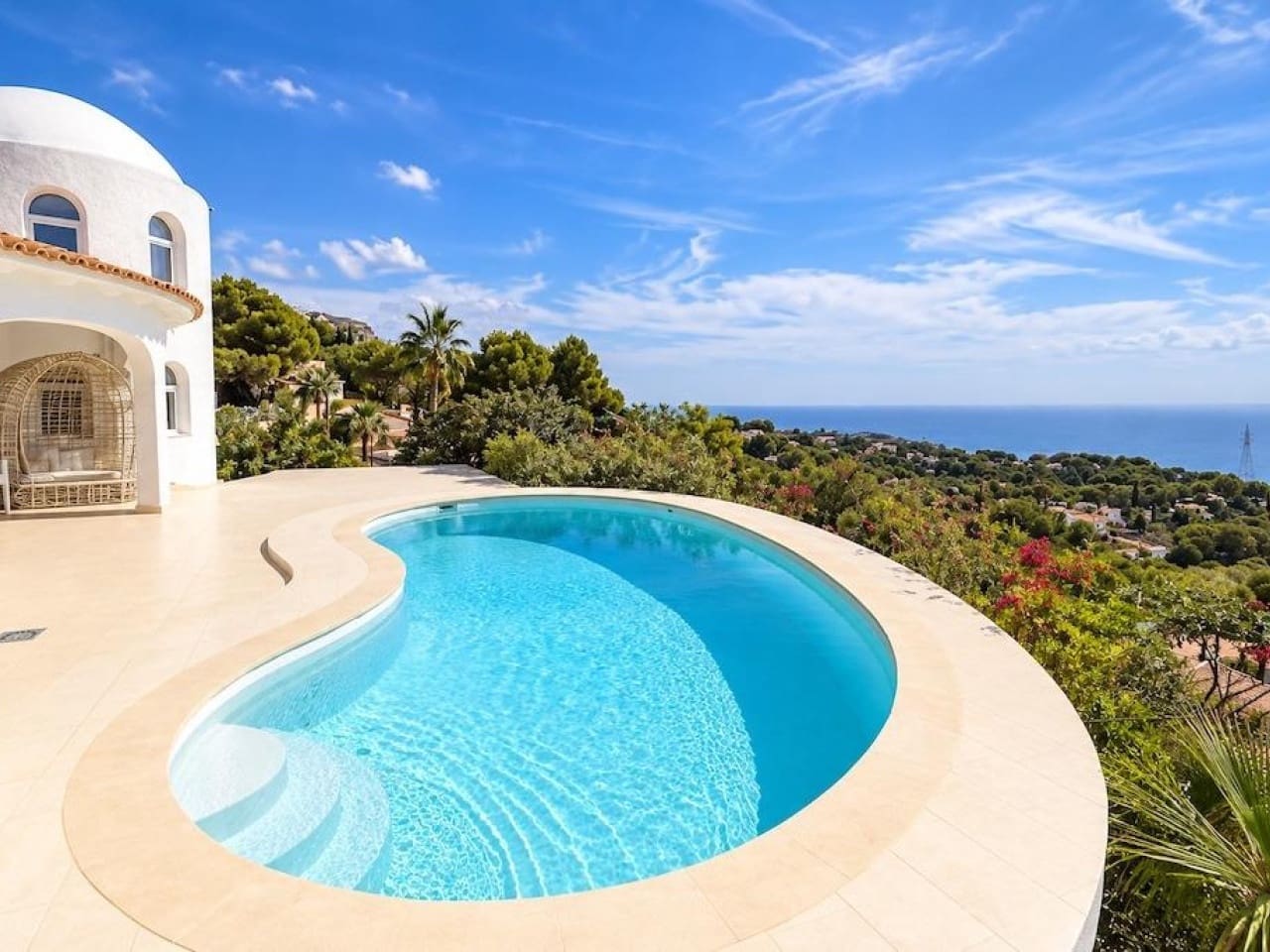 3 soverom Villa til salgs i Altea la Vella med svømmebasseng garasje - € 1 150 000 (Ref: 10158097)