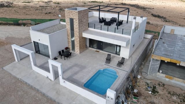 3 chambre Villa/Maison à vendre à Fuente-Alamo avec piscine garage - 388 125 € (Ref: 10187325)
