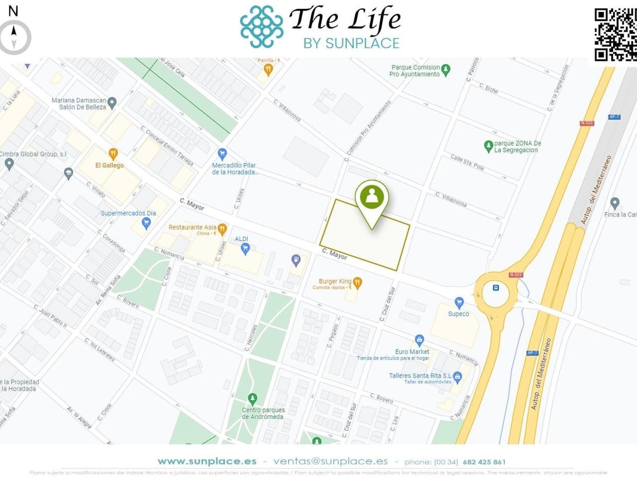 2 chambre Appartement à vendre à Pilar de la Horadada avec piscine - 299 000 € (Ref: 5043506)