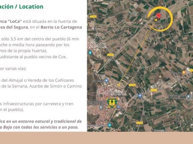 1 camera da letto Finca/Casa di Campagna in vendita in Callosa de Segura - 260.000 € (Rif: 7441152)