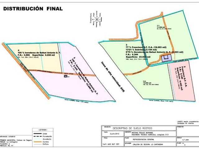 1 camera da letto Finca/Casa di Campagna in vendita in Callosa de Segura - 260.000 € (Rif: 7441152)