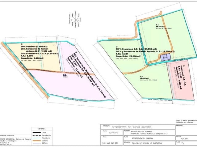 1 camera da letto Finca/Casa di Campagna in vendita in Callosa de Segura - 260.000 € (Rif: 7441152)