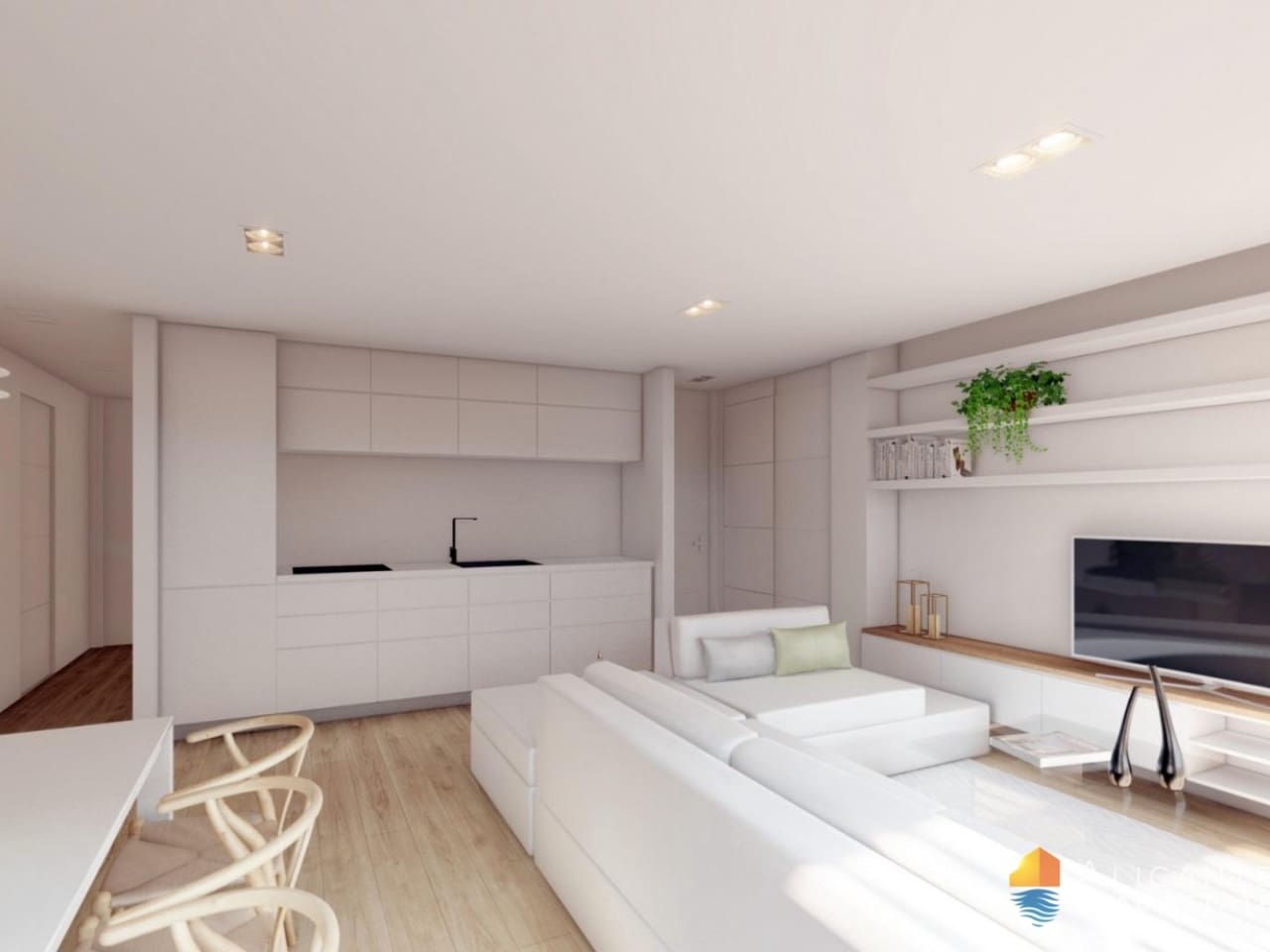 2 sovrum Lägenhet till salu i La Manga Club med pool - 391 000 € (Ref: 7550641)