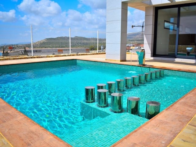 4 makuuhuone Huvila myytävänä paikassa Balcón de Finestrat - Terra Marina, Finestrat mukana uima-altaan - 760 000 € (Ref: 7552723)