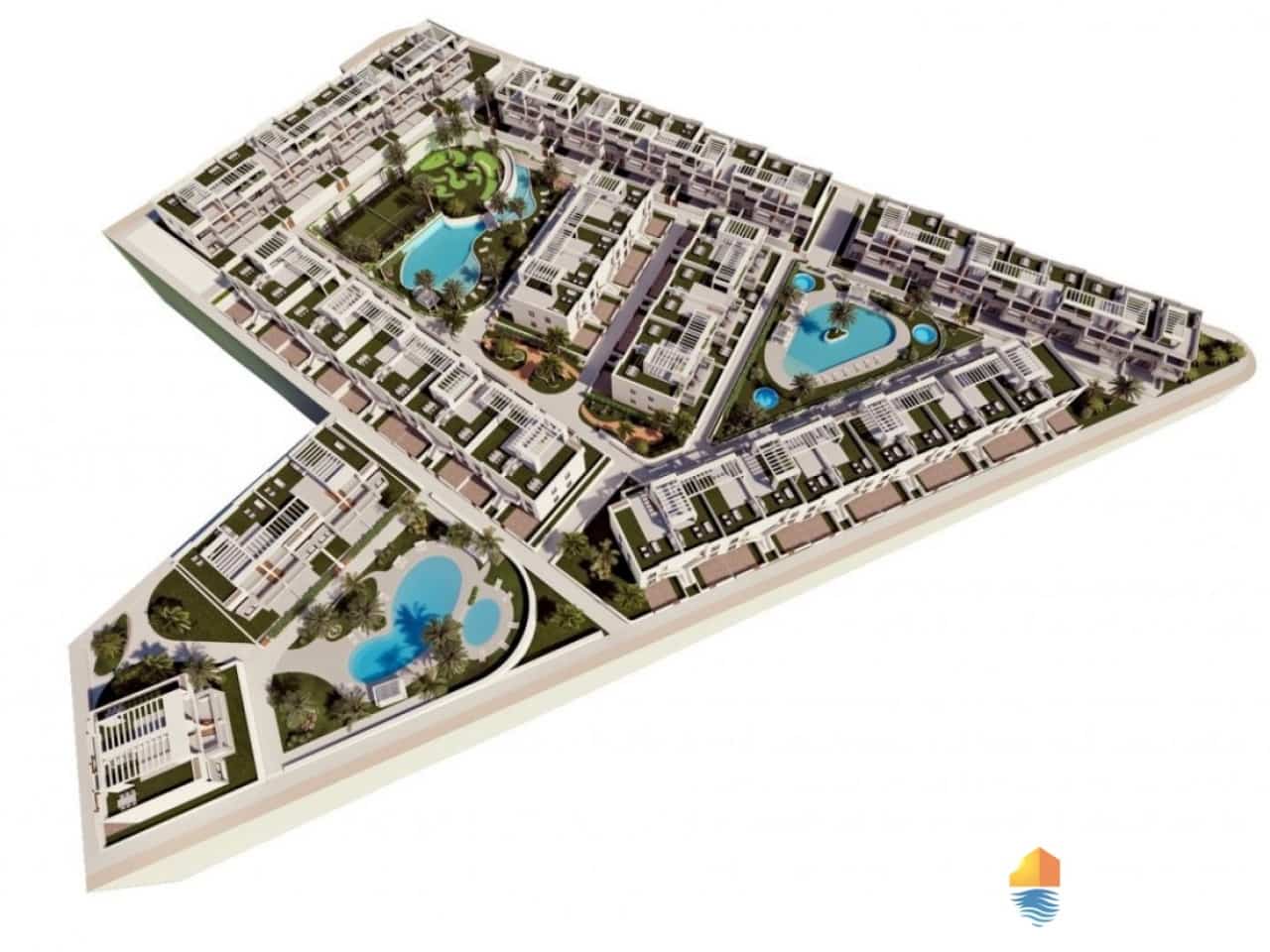 2 sovrum Villa till salu i Los Balcones med pool - 309 900 € (Ref: 7552729)