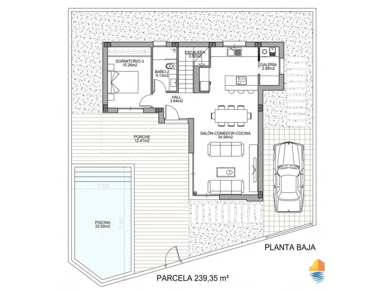 3 camera da letto Villa in vendita in Benijofar con piscina - 523.000 € (Rif: 7552745)