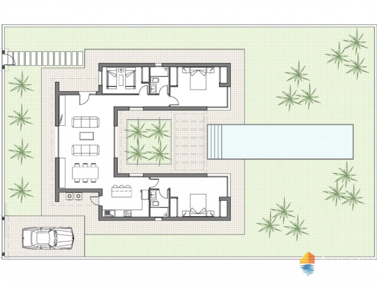 3 sovrum Villa till salu i Benijofar med pool - 567 000 € (Ref: 7552747)
