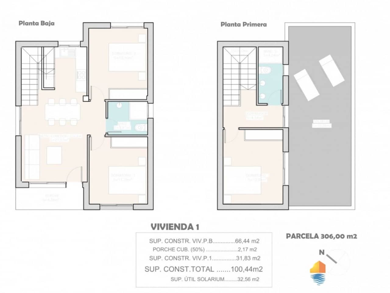 3 makuuhuone Huvila myytävänä paikassa Ciudad Quesada - 459 900 € (Ref: 7552770)