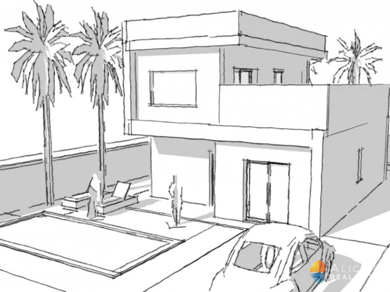 3 makuuhuone Huvila myytävänä paikassa Ciudad Quesada - 459 900 € (Ref: 7552770)