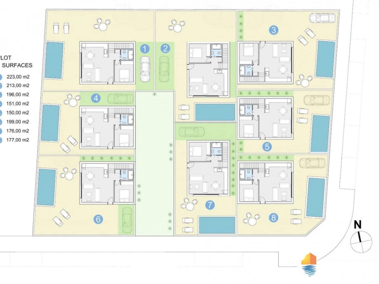 3 sovrum Villa till salu i Orihuela Costa med pool - 449 900 € (Ref: 7558561)