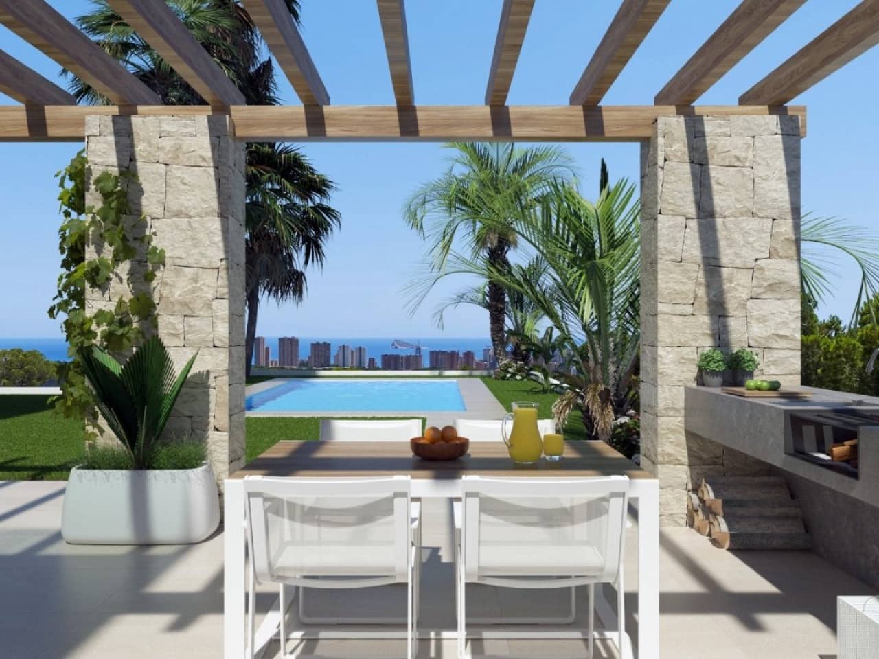 3 sovrum Villa till salu i Finestrat med pool - 1 145 000 € (Ref: 7558570)