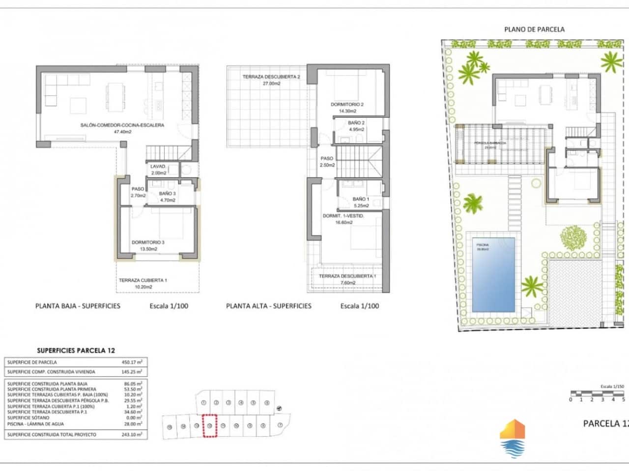 3 sovrum Villa till salu i Finestrat med pool - 1 145 000 € (Ref: 7558570)