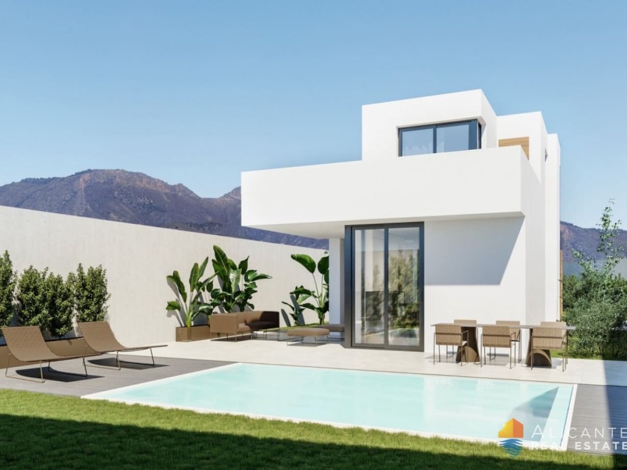 3 bedroom Villa for sale in Polop with pool - € 620,000 (Ref: 7558617)