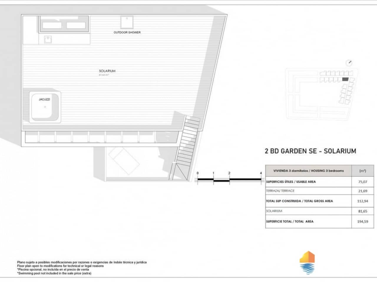 2 slaapkamer Villa te koop in La Veleta met zwembad - € 380.000 (Ref: 7558619)