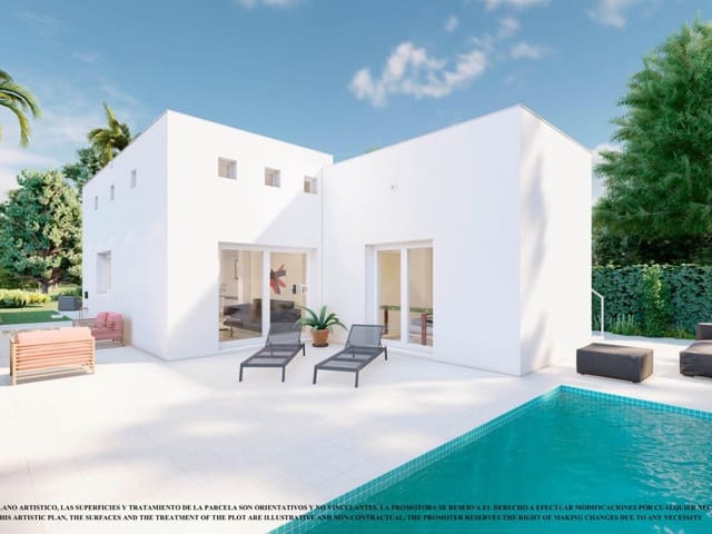 3 makuuhuone Huvila myytävänä paikassa Las Lomas de Rame - Bahía Bella, Los Alcázares - 382 500 € (Ref: 7558663)