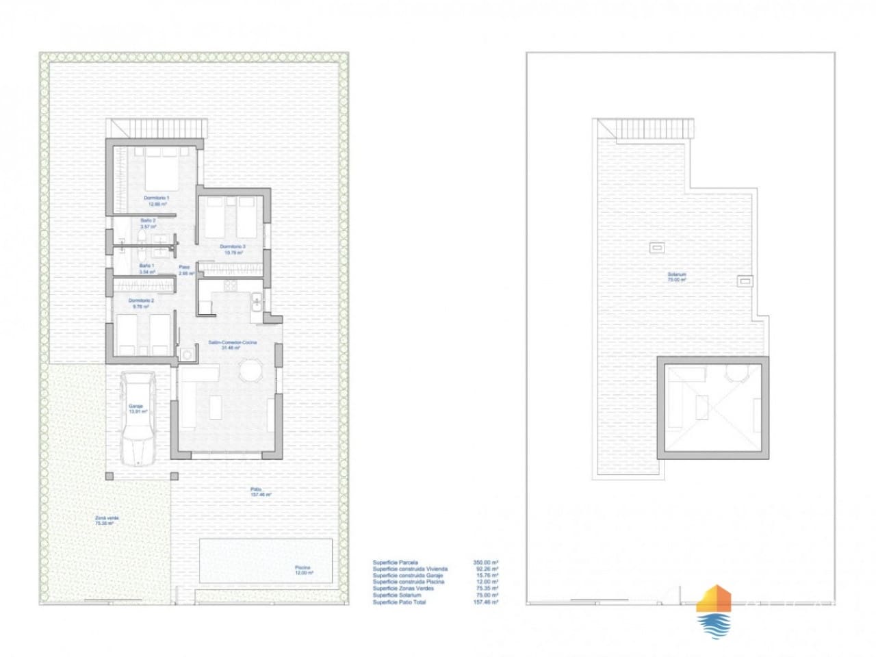 3 chambre Villa/Maison à vendre à Los Alcazares - 383 400 € (Ref: 7558664)