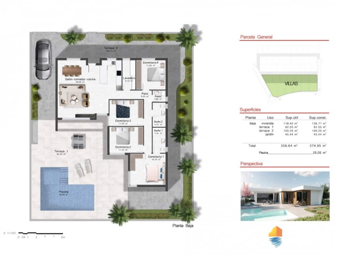 4 sovrum Villa till salu i Banos y Mendigo med pool - 514 900 € (Ref: 7558678)