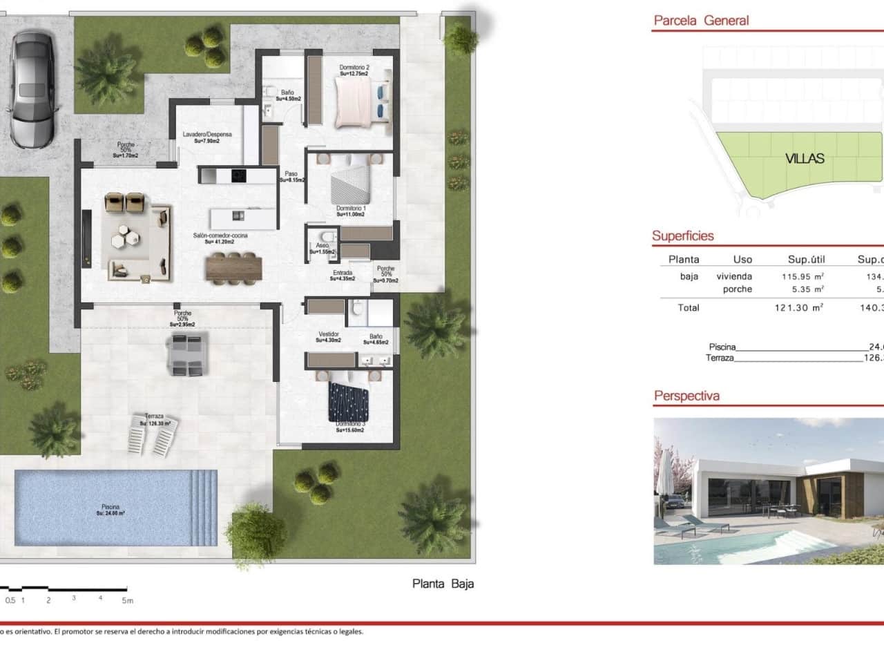 3 makuuhuone Huvila myytävänä paikassa Banos y Mendigo mukana uima-altaan - 504 900 € (Ref: 7558680)