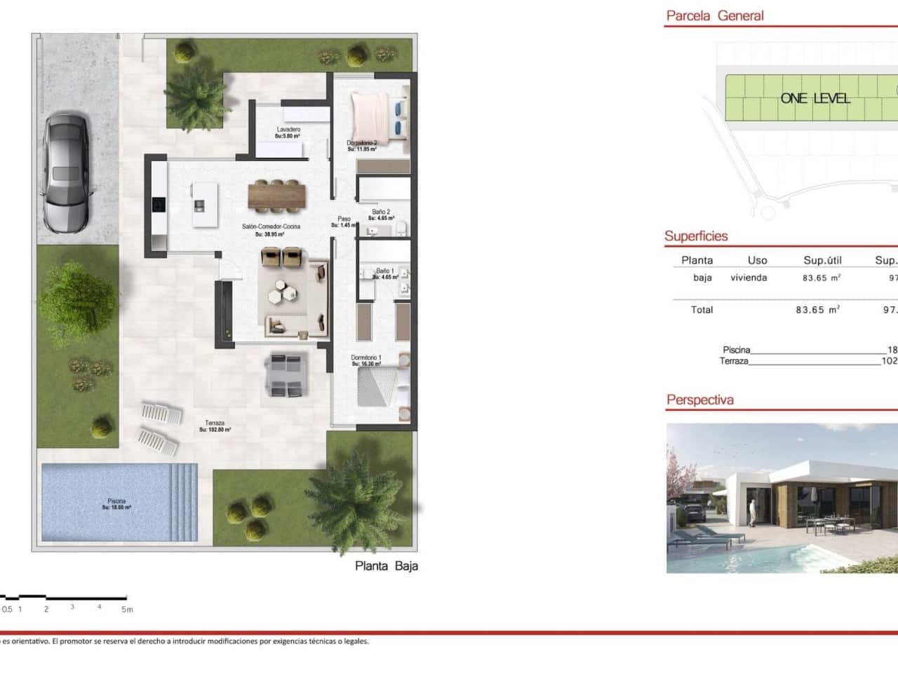 2 sovrum Villa till salu i Banos y Mendigo med pool - 375 900 € (Ref: 7558683)