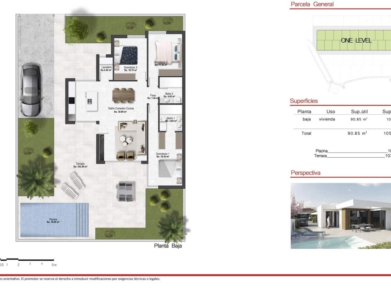 3 sovrum Villa till salu i Banos y Mendigo med pool - 389 900 € (Ref: 7558684)