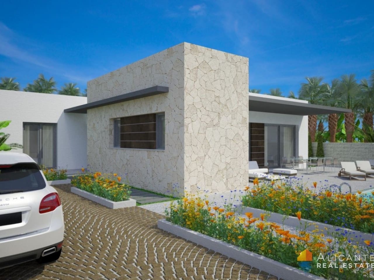 3 makuuhuone Huvila myytävänä paikassa Benijofar mukana uima-altaan - 611 000 € (Ref: 7558701)