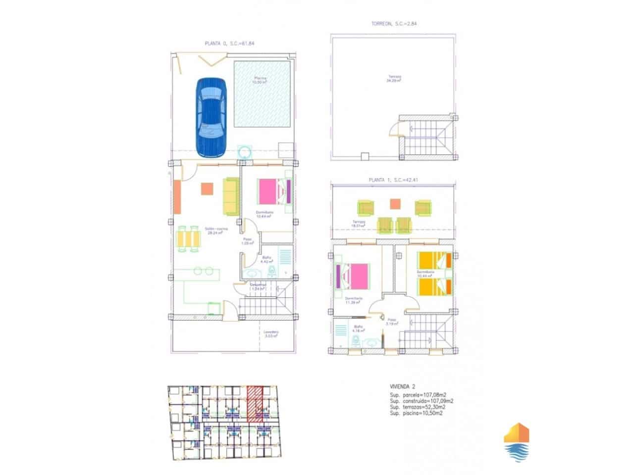 3 camera da letto Casa in vendita in Avileses con piscina - 269.000 € (Rif: 7558718)