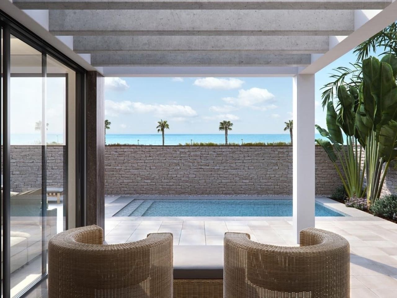 Chalet de 3 habitaciones en Pilar de la Horadada en venta con piscina - 1.795.000 € (Ref: 7558769)