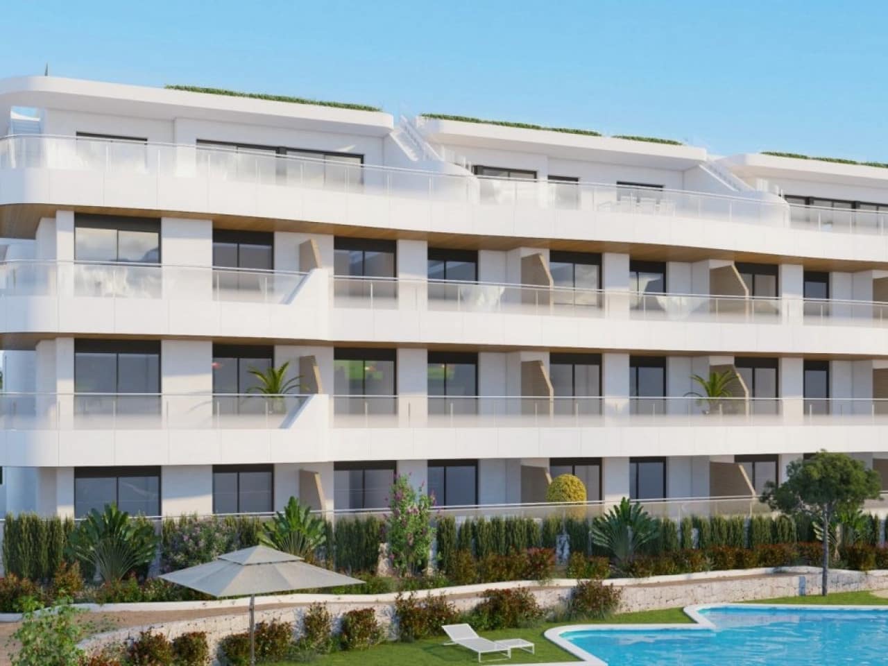 Apartamento de 2 habitaciones en Playa Flamenca en venta con piscina garaje - 339.000 € (Ref: 7558789)
