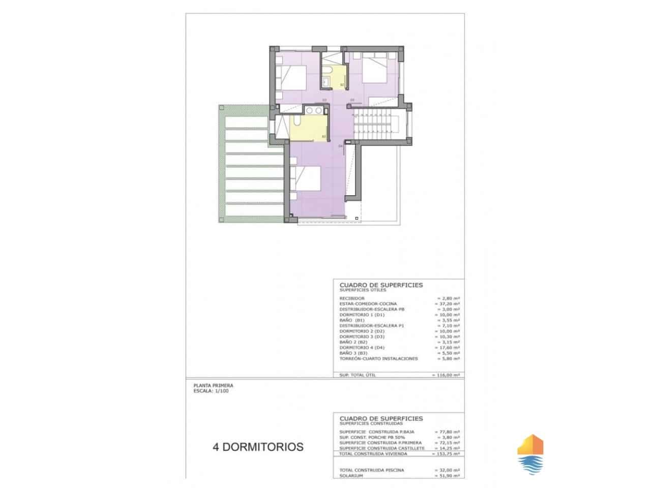 4 sovrum Villa till salu i Playa Honda med pool - 575 000 € (Ref: 7558827)