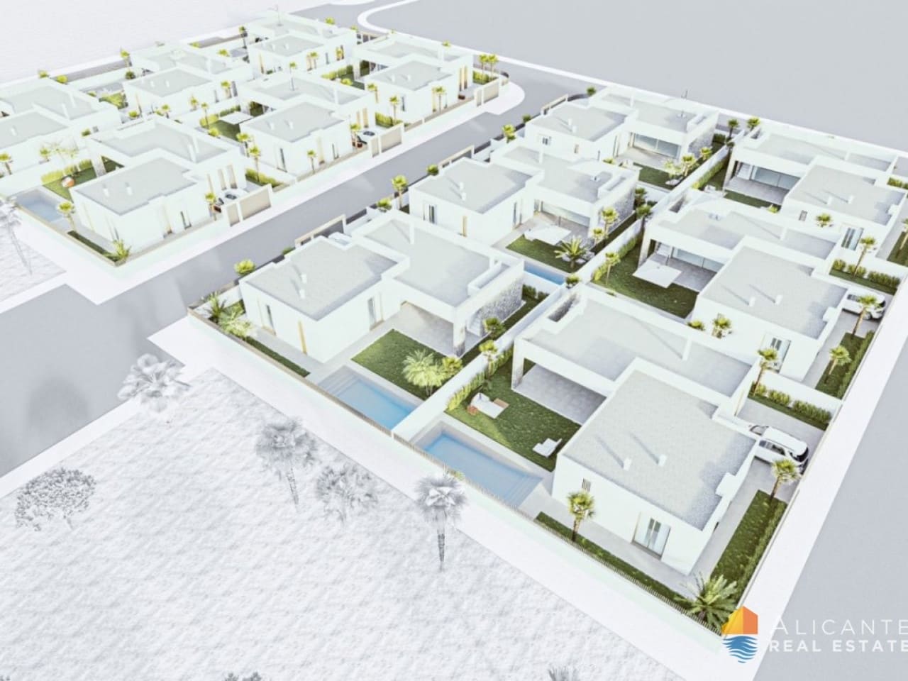 3 soveværelse Villa til salg i Mar de Cristal med swimmingpool - € 549.000 (Ref: 7558850)