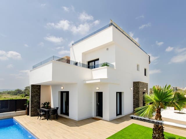 3 sypialnia Willa na sprzedaż w Vistabella, Orihuela z basenem garażem - 439 000 € (Ref: 7561675)