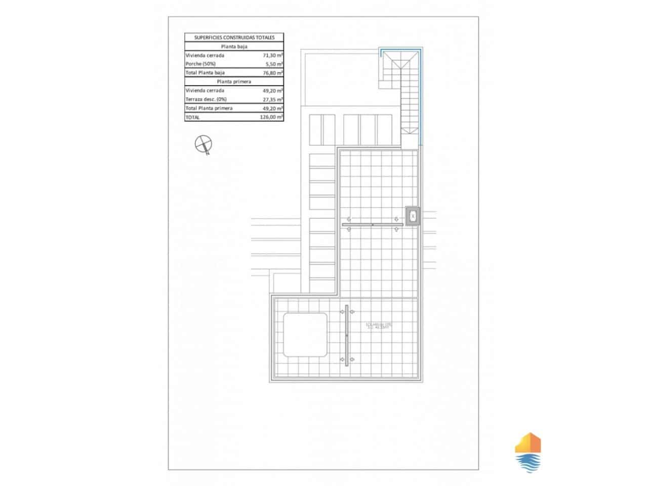 3 sovrum Villa till salu i Pilar de la Horadada med pool - 460 000 € (Ref: 7561704)