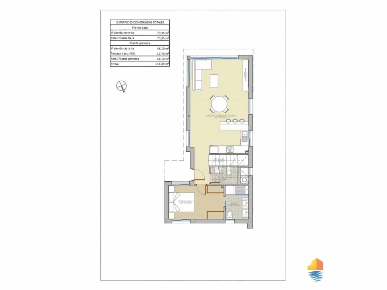 3 camera da letto Villa in vendita in Pilar de la Horadada con piscina - 399.000 € (Rif: 7561707)