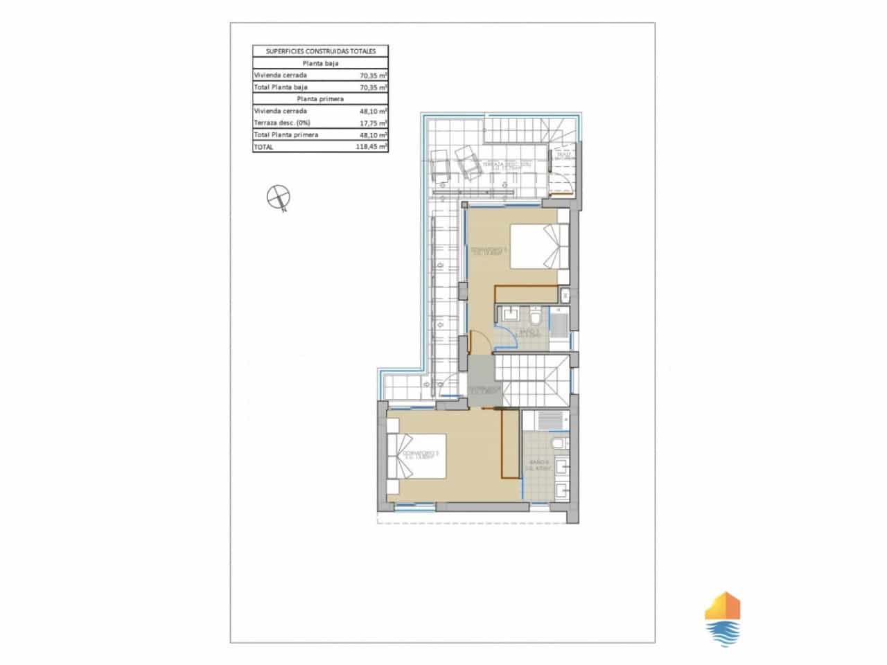 3 camera da letto Villa in vendita in Pilar de la Horadada con piscina - 399.000 € (Rif: 7561707)