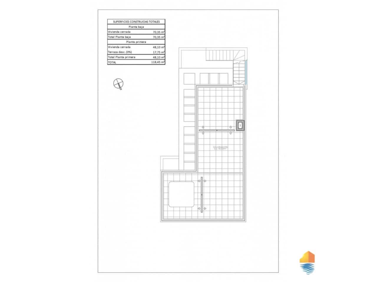3 camera da letto Villa in vendita in Pilar de la Horadada con piscina - 399.000 € (Rif: 7561707)
