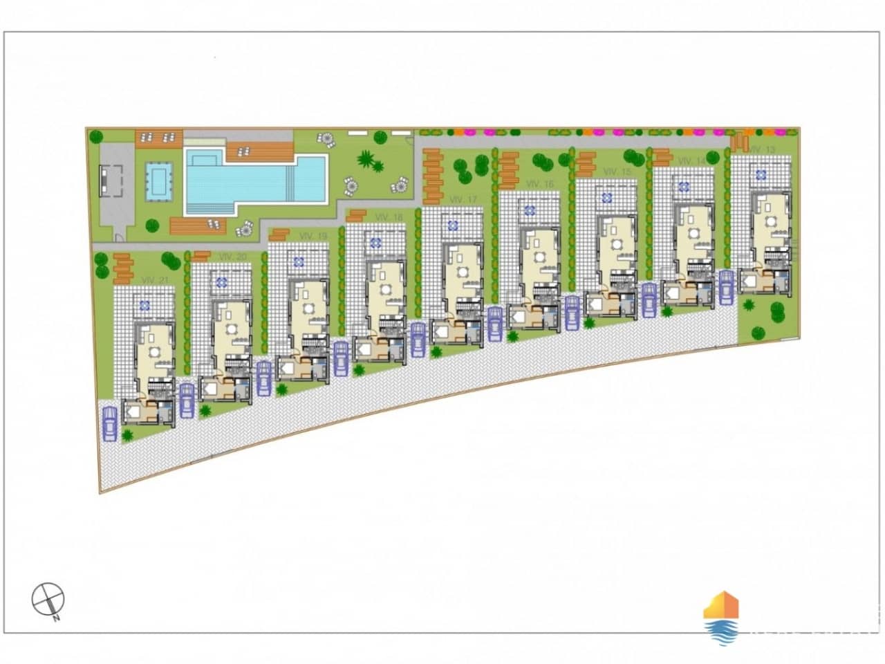 3 camera da letto Villa in vendita in Pilar de la Horadada con piscina - 399.000 € (Rif: 7561707)