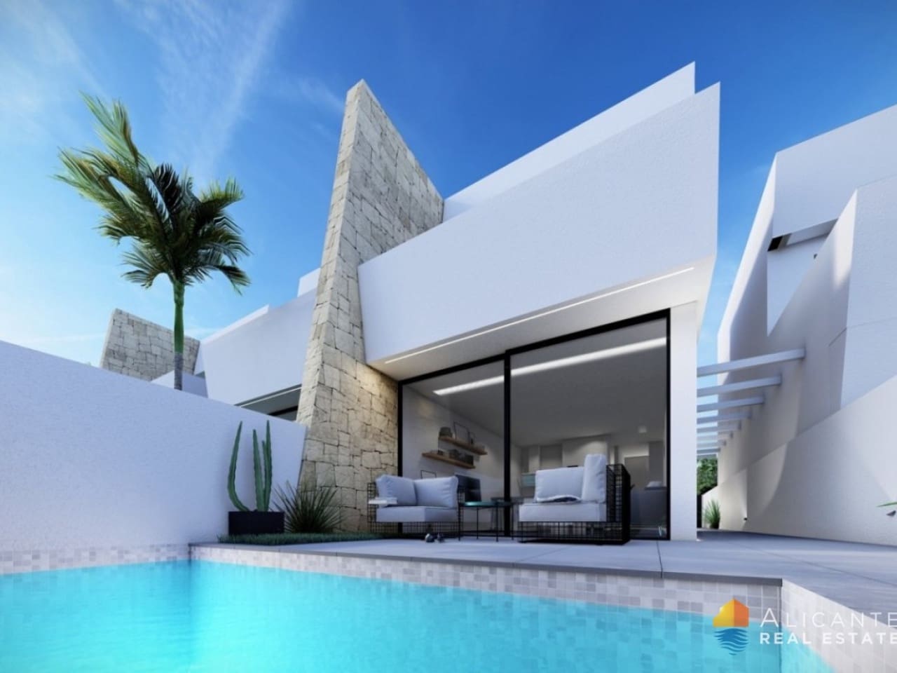 3 sovrum Villa till salu i Santiago de la Ribera med pool - 350 000 € (Ref: 7561717)