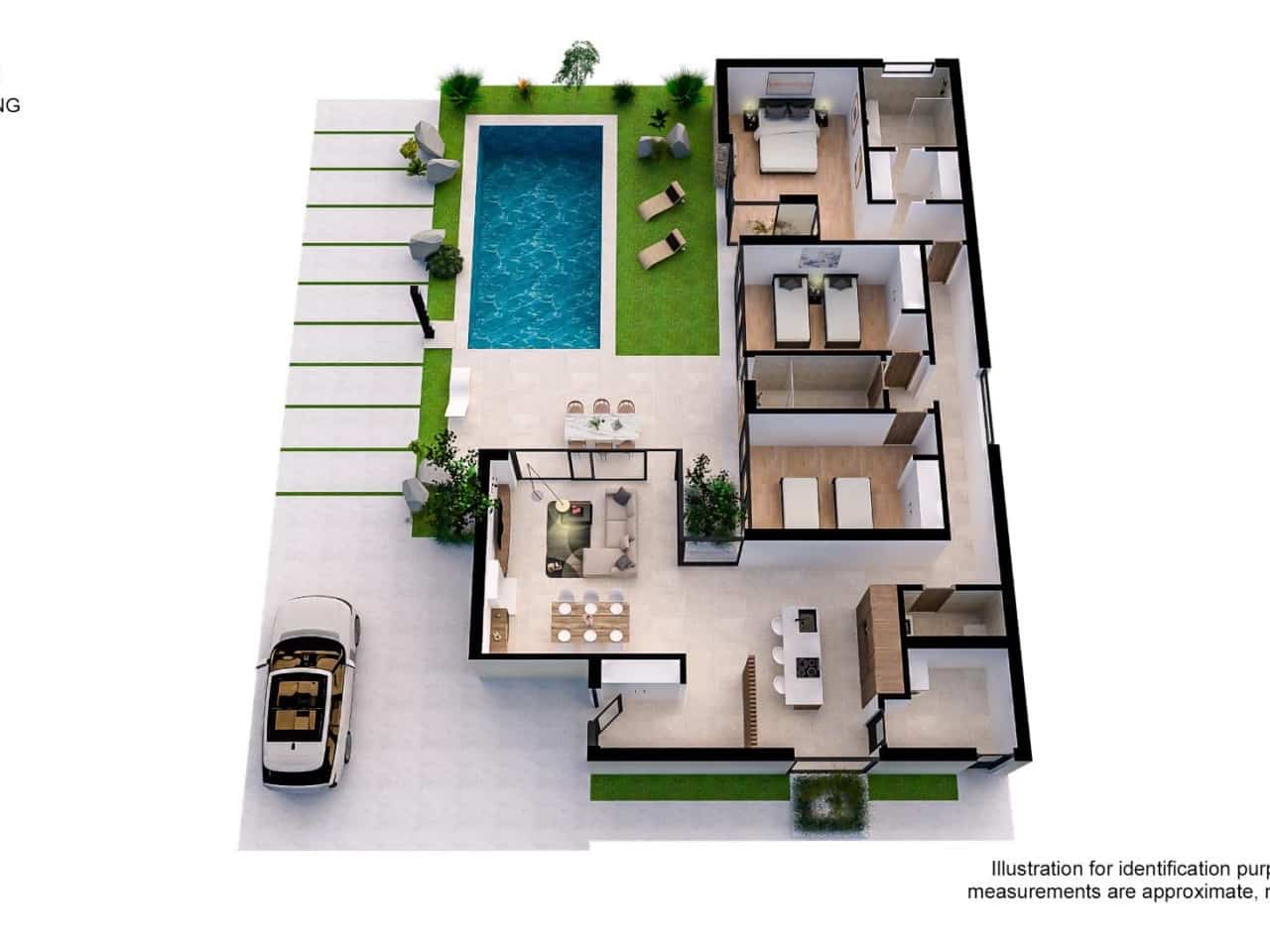 3 makuuhuone Huvila myytävänä paikassa Banos y Mendigo mukana uima-altaan - 522 000 € (Ref: 7585902)